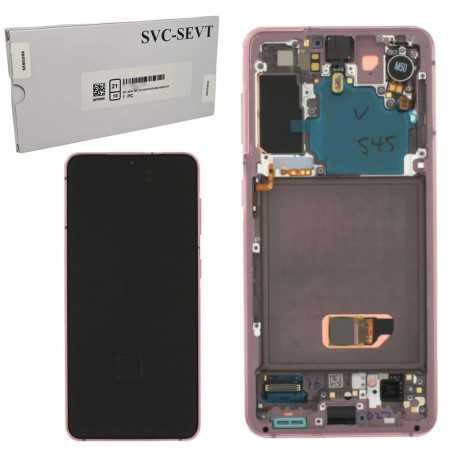 Samsung Service Pack LCD Display for Galaxy G991 S21 5G | Pink