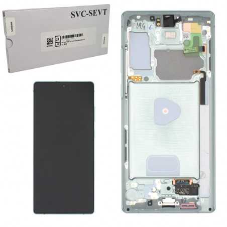 Samsung SERVICE PACK Display LCD ORIGINALE + Frame Per Galaxy Note 20 SM-N980 N981 | Mystic Green