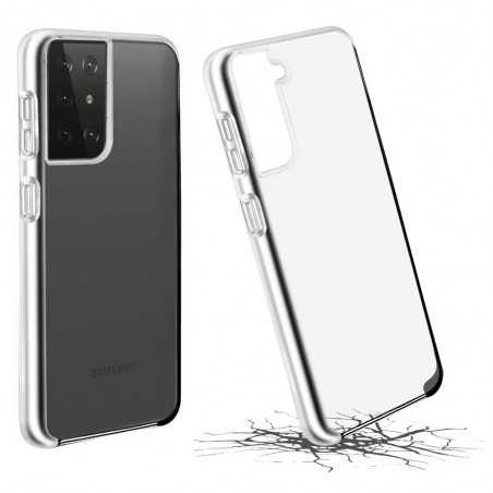 Puro PC + TPU Impact Clear Case Cover for Samsung Galaxy S21 ULTRA SM-G998 | Transparent