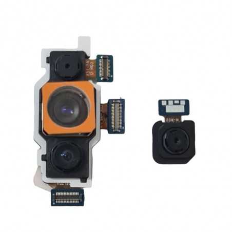 Samsung Fotocamera Posteriore Originale 64+12+5MP Rear Camera per Galaxy A71 SM-A715