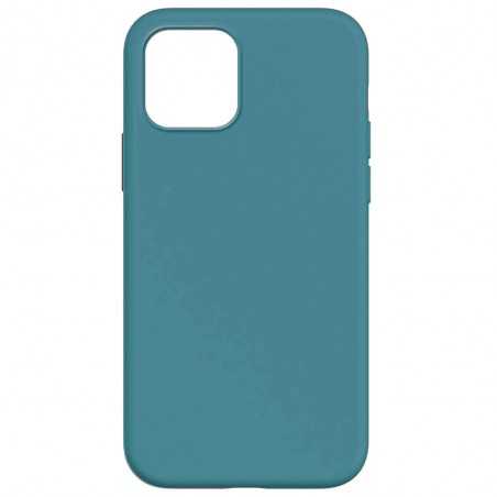 ROVI COLOUR Cover Morbida in Silicone Custodia Soft Touch Per iPhone 15 PLUS Aqua