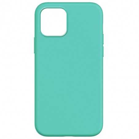 ROVI COLOUR Cover Morbida in Silicone Custodia Soft Touch Per iPhone 15 PLUS Tiffany