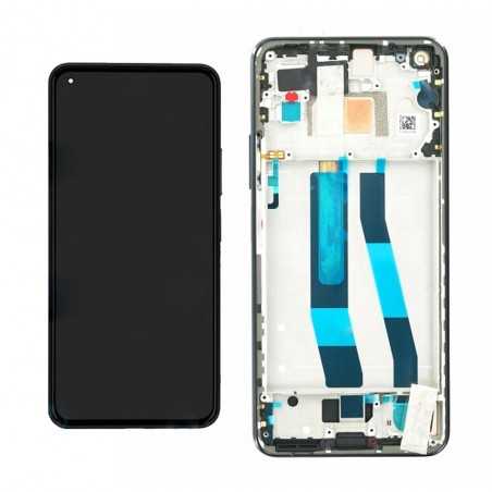 Xiaomi SERVICE PACK Display LCD ORIGINALE + Frame Per Mi 11 Lite 5G / MI 11 LITE 4G | Nero