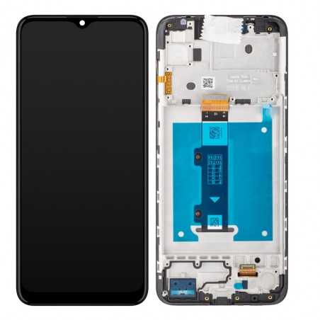 Motorola SERVICE PACK Display LCD ORIGINALE + Frame Per Moto E20 | 