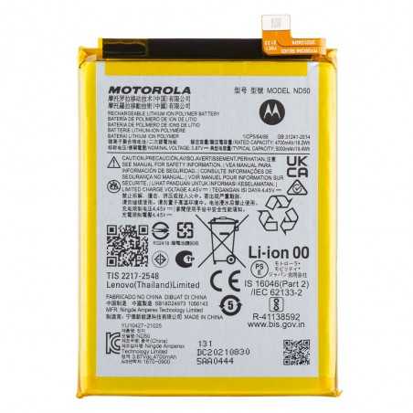 Motorola Service Pack Batteria Originale ND50 Per Moto G42 / G31 | XT2233-2 XT2173-3