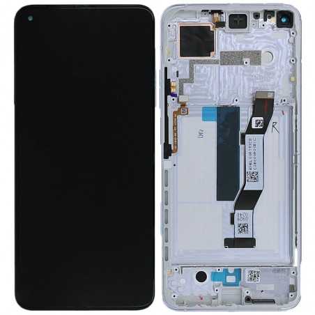 Xiaomi SERVICE PACK Display LCD ORIGINALE + Frame Per MI 10T M2007J3SY - MI 10T PRO 2020 M2007J3SG | Silver
