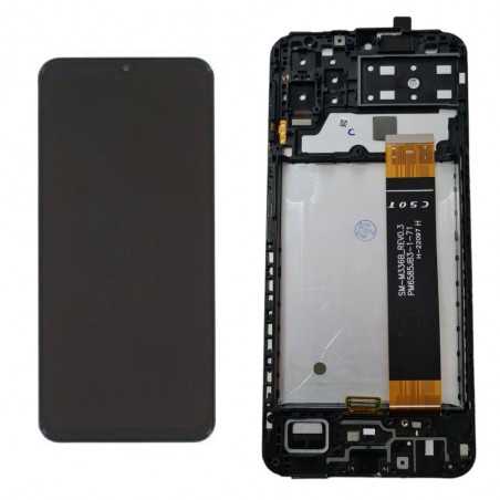 Display LCD + Frame Per Samsung A13 A137 4G / A13 A135 4G | FLAT CSOT M336 R.03