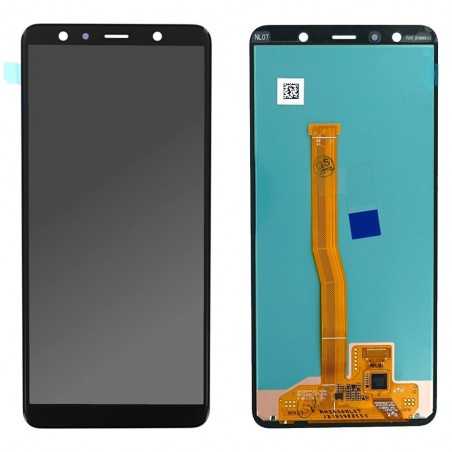 Samsung Service Pack LCD for Galaxy A750 A7 2018 Black