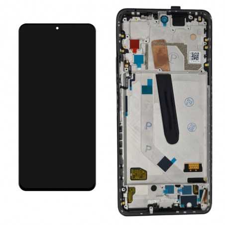 Display LCD TFT + Frame Per Xiaomi Poco F3 | Nero | M2012K11AG