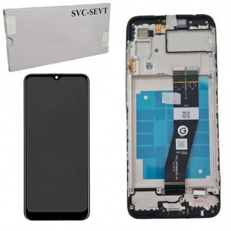 Samsung Service Pack Display LCD + Frame Per Galaxy A035G A03 2022 | Nero