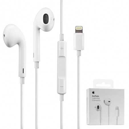 Apple Auricolari EarPods MMTN2ZM/A con telecomando e microfono (Connettore Lightning)