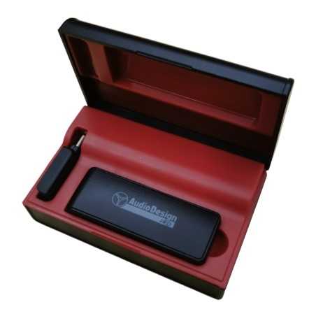 AUDIODESIGN PRO Microfono Lavalier wireless con trasmettitore integrato 2,4G. Ricevitore su USB C x Android o IOS