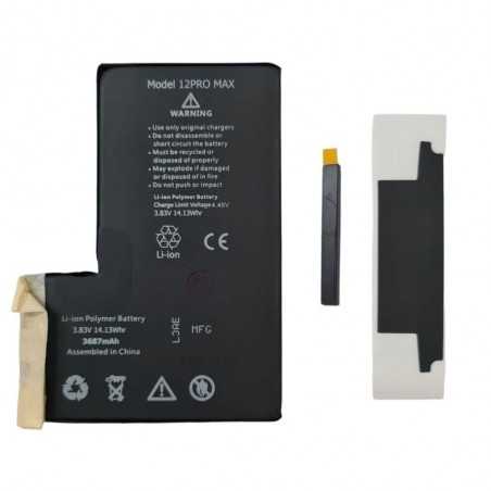 Batteria Compatibile Swap per Apple iPhone 12 Pro Max A2342 A2410 A2412 A2411 | (no Flex) - 3687mAh