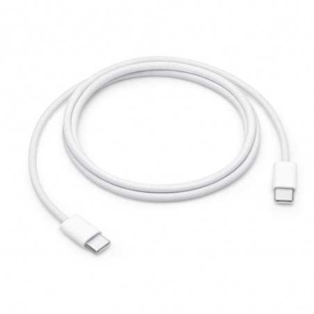 Apple Cavo USB-C a USB-C per Linea iPhone 15 MQKJ3ZM/A | Ricarica Veloce 60W | 1 Metro | in Tessuto | Bulk