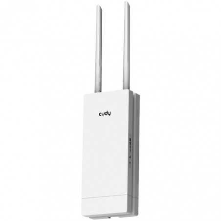 CUDY Router AC1200 4G LTE da Esterno Con Slot Sim Antenne Rimovibili Adattatore PoE Passivo Incluso