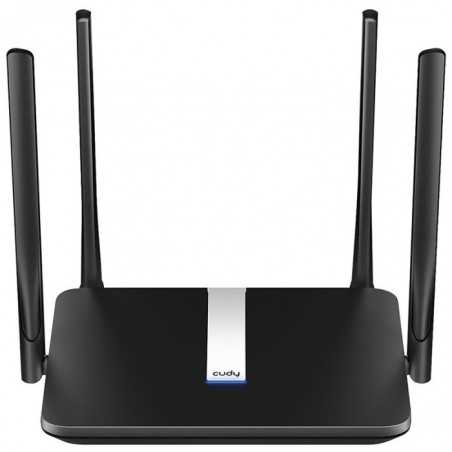CUDY Router AC1200 WIFI 4G LTE Con Sim Dual Band 1200Mbps 4 porte 100Mbps LAN/WAN