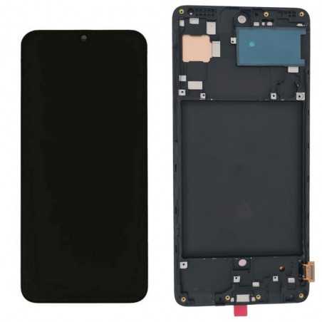 Display LCD OLED (FULL SIZE) + Frame Per Samsung Galaxy A71 SM-A715