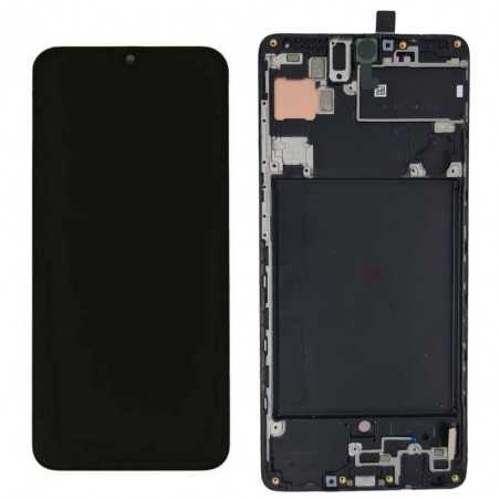 Display LCD OLED + Frame Per Samsung A71 SM-A715