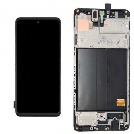 Display LCD OLED + Frame (ORI SIZE) Per Samsung Galaxy A51 SM-A515