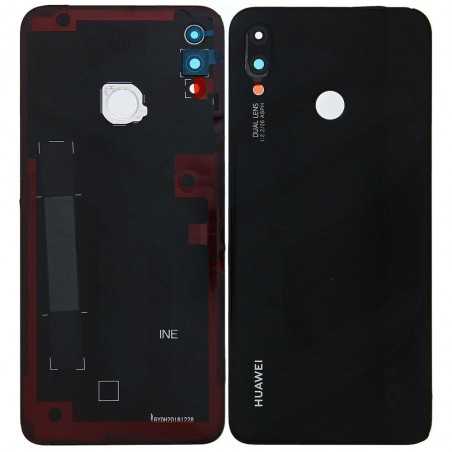 Huawei Back Cover Originale Service Pack con Camera Frame per P Smart Plus INE-LX1 | Nero