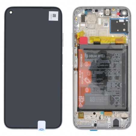 Huawei Service Pack LCD Display Complete with Battery for P40 Lite Breathing Crystal - 02353KFV