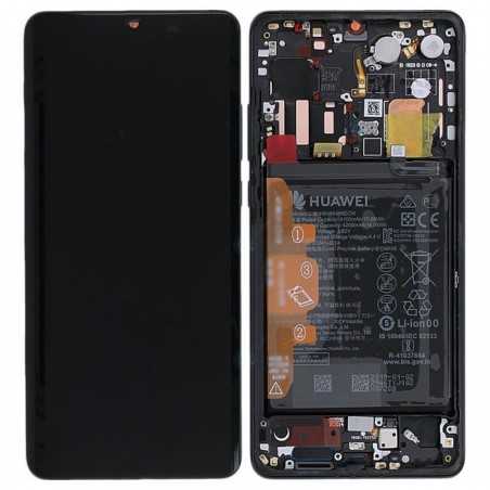 Huawei SERVICE PACK Display LCD ORIGINALE + Frame e Batteria Per P30 Pro 2019 | VOG-L29 | Nero