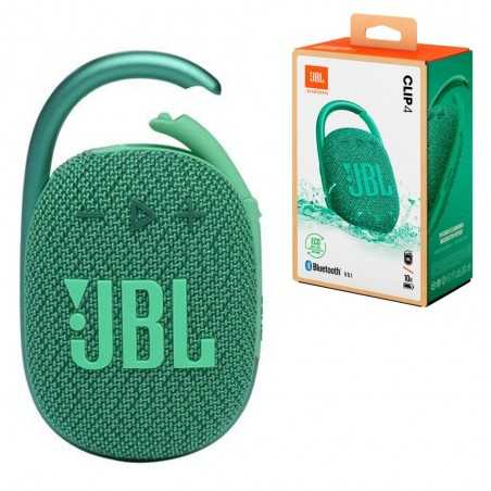 JBL CLIP 4 Eco Speaker Bluetooth Cassa Portatile Waterprood e Dustproof IP67 | Verde