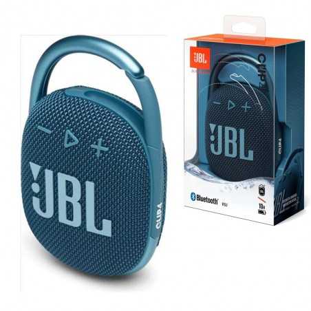 JBL CLIP 4 Speaker Bluetooth Cassa Portatile Waterprood e Dustproof IP67 | Blu
