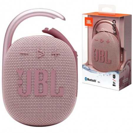 JBL CLIP 4 Speaker Bluetooth Cassa Portatile Waterprood e Dustproof IP67 | Pink
