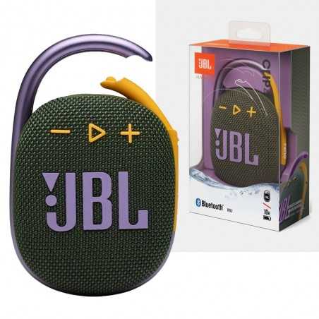 JBL CLIP 4 Speaker Bluetooth Cassa Portatile Waterprood e Dustproof IP67 | Green
