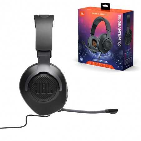 JBL QUANTUM 100 Over-Ear Gaming Headphone With Black Wire