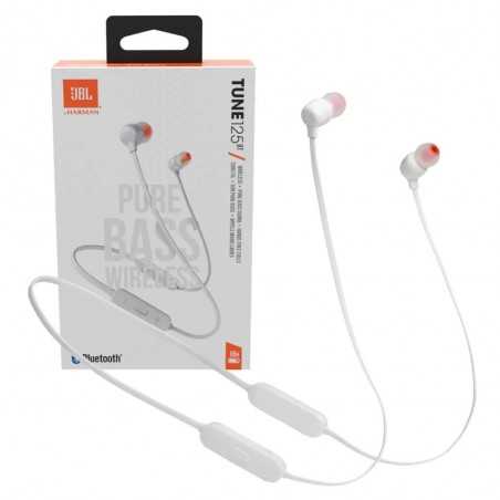 JBL Tune 125 T125BT Auricolare Wireless Bluetooth in-Ear | White