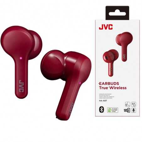 JVC HA-A8T-R-U Cuffie Intrauricolari Bluetooth Auricolare Truly Wireless | Red
