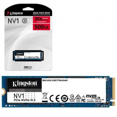 Kingston SSD da 500GB NV1 NVMe PCIe SSD Solid State Drive Unità Interna 