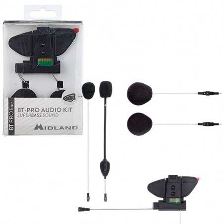 MIDLAND BT-PRO Audio Kit completo di 2 Altoparlanti super Bass