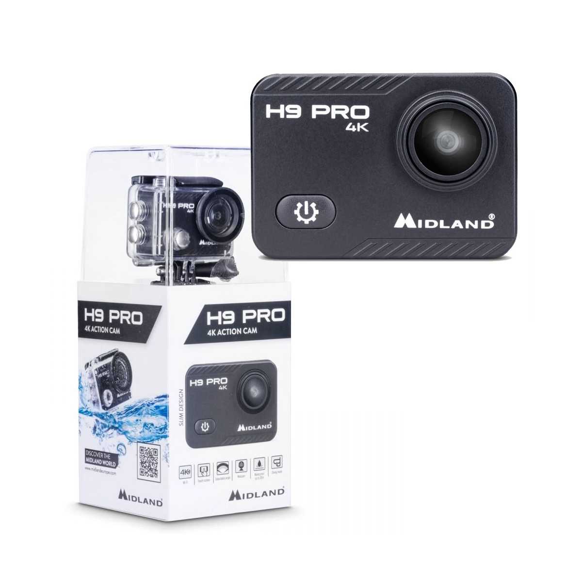 Midland H9 Pro Action Cam : buy online - Midland