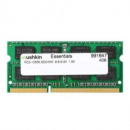 MUSHKIN Essentials Memoria DDR3 4Gb PC3-10666 SODIMM 1333MHz 1.5V