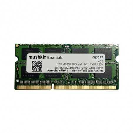 MUSHKIN Memoria DDR3 4Gb PC3L-12800 SODIMM 1600 MHz