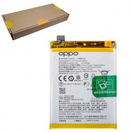 Oppo Service Pack Batteria BLP755 Originale per Reno3 5G / Reno3 Pro 5G / Find X2 Lite / Find X2 Neo / Reno3