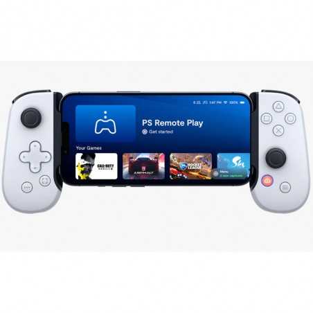 PlayStation BackBone One Controller Per iPhone Comandi Intuitivi, Jack cuffie 3,5 mm | Bianco