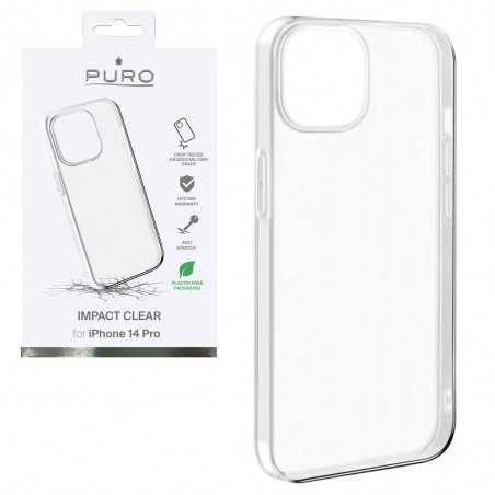 Puro Cover Impact Clear Custodia Per IPhone 14 Pro Trasparente