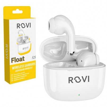 Rovi Auricolare Bluetooth True Wireless F25 FLOAT TWS Bianco