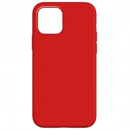 ROVI COLOUR Cover Morbida in Silicone Custodia Soft Touch Per iPhone 15 PRO MAX Rosso