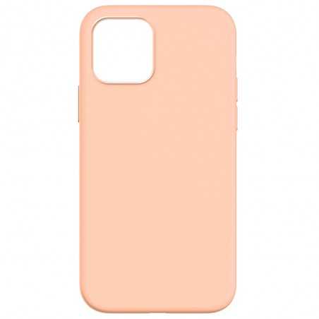 ROVI COLOUR Cover Morbida in Silicone Custodia Soft Touch Per iPhone 15 PRO Rosa Antico