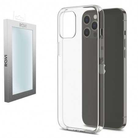 ROVI Cover Trasparente 1.5mm Custodia Morbida Per iPhone 13 Pro Max