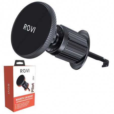 Rovi Driver Supporto Magnetico Universale PILOT ZJC6 Magnetico per Auto | Nero