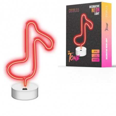 ROVI Forever Light Lampada Neon Luce Led Decorativo USB PLUG con Base | Nota