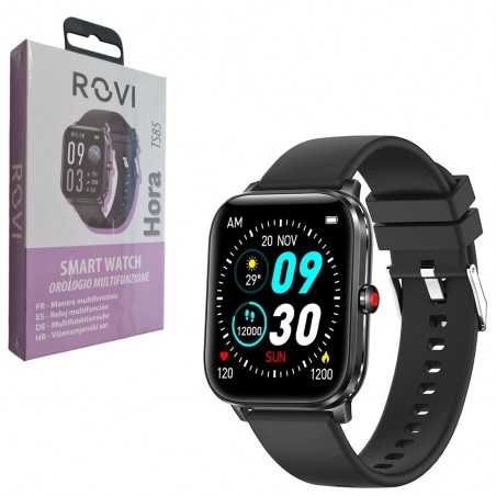 Rovi Hora TS85 Smartwatch Orologio multifunzione 1,98" Black