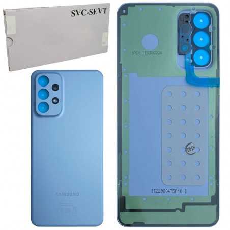 Samsung Back Cover Originale Service Pack per Galaxy A23 SM-A235F | Blue