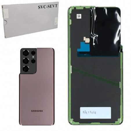 Samsung Back Cover Originale Service Pack per Galaxy S21 ULTRA | Phantom Brown Marrone